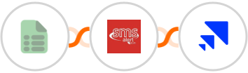 EasyCSV + SMS Alert + Saleshandy Integration