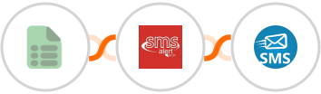 EasyCSV + SMS Alert + sendSMS Integration