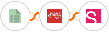 EasyCSV + SMS Alert + Smaily Integration