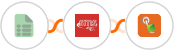 EasyCSV + SMS Alert + SMS Gateway Hub Integration