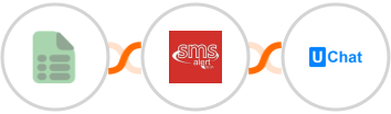EasyCSV + SMS Alert + UChat Integration