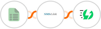 EasyCSV + SMSLink  + AiSensy Integration