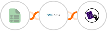 EasyCSV + SMSLink  + CLOSEM  Integration