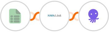 EasyCSV + SMSLink  + EmailOctopus Integration