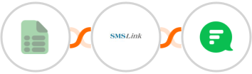 EasyCSV + SMSLink  + Flock Integration