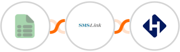EasyCSV + SMSLink  + Helpwise Integration