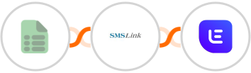 EasyCSV + SMSLink  + Lemlist Integration