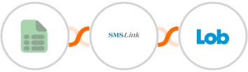EasyCSV + SMSLink  + Lob Integration