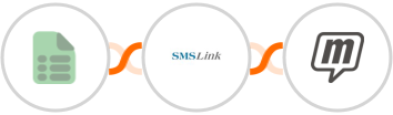EasyCSV + SMSLink  + MailUp Integration