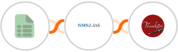 EasyCSV + SMSLink  + Thankster Integration