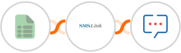 EasyCSV + SMSLink  + Zoho Cliq Integration