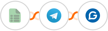 EasyCSV + Telegram + Gravitec.net Integration