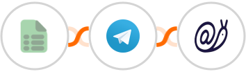 EasyCSV + Telegram + Mailazy Integration
