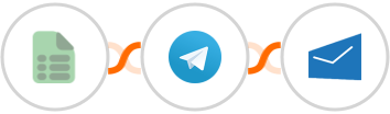 EasyCSV + Telegram + MSG91 Integration