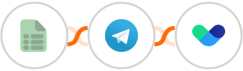 EasyCSV + Telegram + Vero Integration