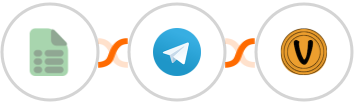 EasyCSV + Telegram + Vybit Notifications Integration