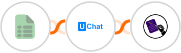 EasyCSV + UChat + CLOSEM  Integration