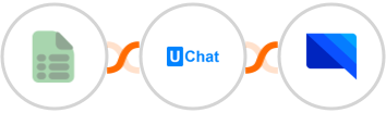 EasyCSV + UChat + GatewayAPI SMS Integration