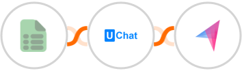 EasyCSV + UChat + Klenty Integration