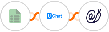 EasyCSV + UChat + Mailazy Integration