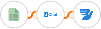EasyCSV + UChat + MessageBird Integration