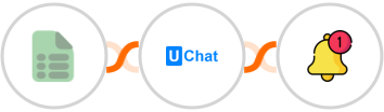 EasyCSV + UChat + Push by Techulus Integration