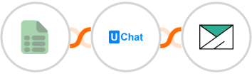 EasyCSV + UChat + SMTP Integration