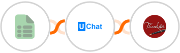 EasyCSV + UChat + Thankster Integration