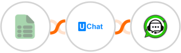 EasyCSV + UChat + WhatsGrow Integration