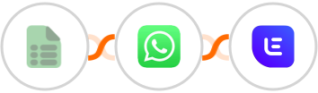 EasyCSV + WhatsApp + Lemlist Integration