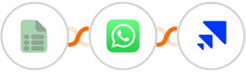 EasyCSV + WhatsApp + Saleshandy Integration