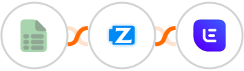EasyCSV + Ziper + Lemlist Integration