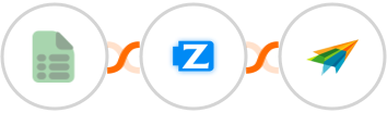 EasyCSV + Ziper + Sendiio Integration