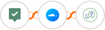 EasyPractice + Mailercloud + WA.Team Integration