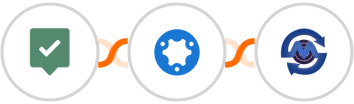 EasyPractice + simPRO + SMS Gateway Center Integration