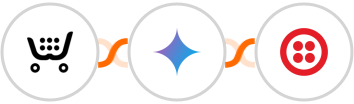 Ecwid + Gemini AI + Twilio Integration