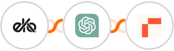 Eko + ChatGPT + Rows Integration