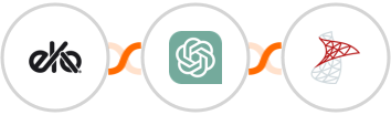 Eko + ChatGPT (GPT-3.5  & GPT-4) + SQL Server Integration