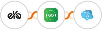 Eko + Godial + D7 SMS Integration