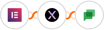 Elementor Forms + AgentX + Google Chat Integration