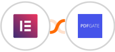 Elementor Forms + PDFGate Integration
