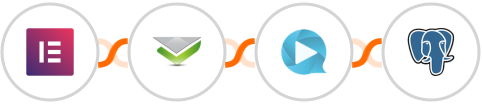 Elementor Forms + Verifalia + WebinarGeek + PostgreSQL Integration