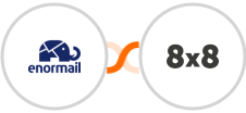 Enormail + 8x8 Integration