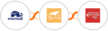 Enormail + Clearout + SMS Alert Integration