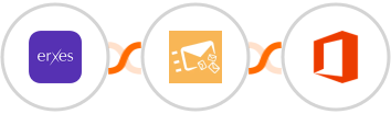 Erxes + Clearout + Microsoft Office 365 Integration