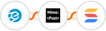 eSputnik + MimePost + SmartSuite Integration
