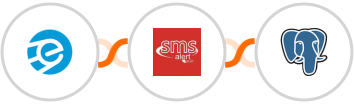eSputnik + SMS Alert + PostgreSQL Integration
