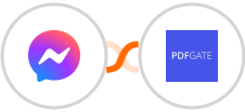 Facebook Messenger + PDFGate Integration