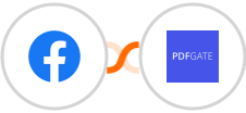 Facebook Pages + PDFGate Integration