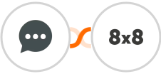 Feedier + 8x8 Integration